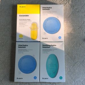 4-Count Dr. Jart 5-Pack Masks